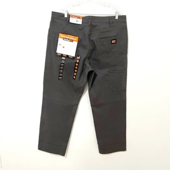 Timberland Pro Gridflex Canvas Gray Work Pants Original Fit - Picture 2 of 7